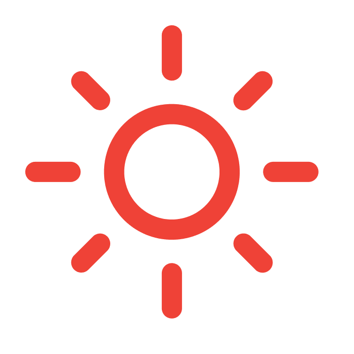Sun icon